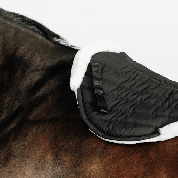 Amortisseur équitation mouton synthétique cheval - 900 noir