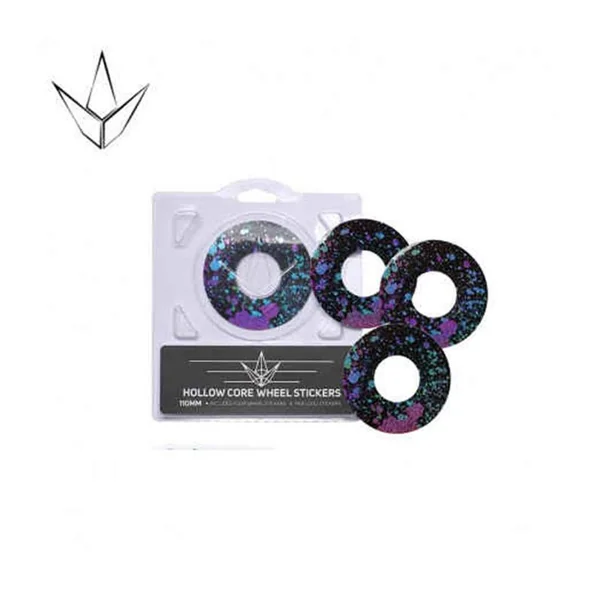 Autocollant Roue Trottinette BLUNT 120mm Hollow Splatter