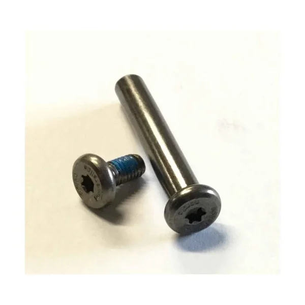 Axe roller en ligne POWERSLIDE Double Axle fit. XC Trail I+II Frame, 8mm,L47mm,M6, Torx, black