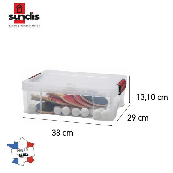 BAC DE RANGEMENT CLIP'N STORE 9L