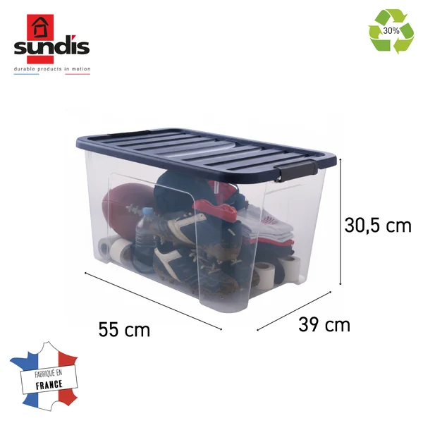 BAC DE RANGEMENT WAVE BOX L - 45L
