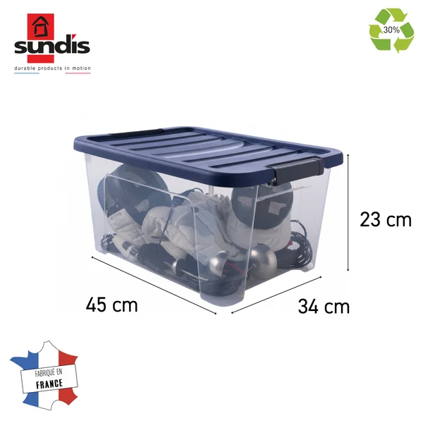 BAC DE RANGEMENT WAVE BOX M - 24L