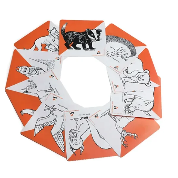 Balise animaux de course d'orientation Orientsport - Lot de 10