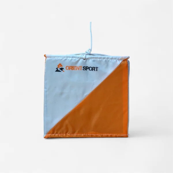 Balise d'initiation course d'orientation Orientsport 15x15 cm - Lot de 5
