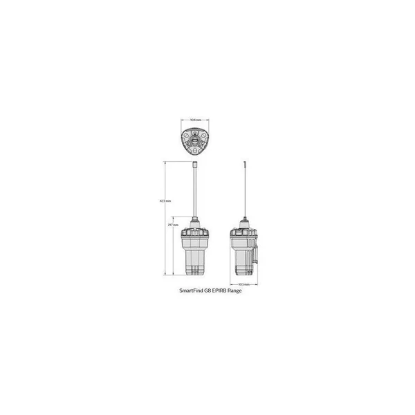 Balise EPIRB AIS Smartfind G8 Automatique