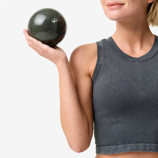 Balle de Pilates lestée 900g, vert