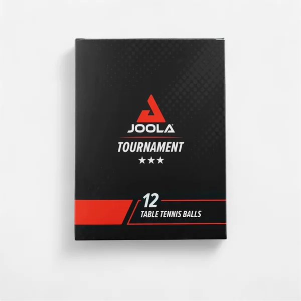 Balle de tennis de table Joola - Tournament*** 40+ Blanc carton 12 balles