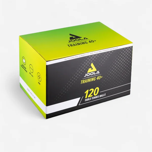 Balle de tennis de table Joola - Training 40+ Blanc carton 120 balles