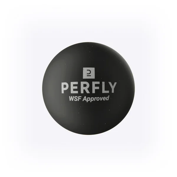 BALLES DE SQUASH PERFLY SB 590 POINT BLANC x2