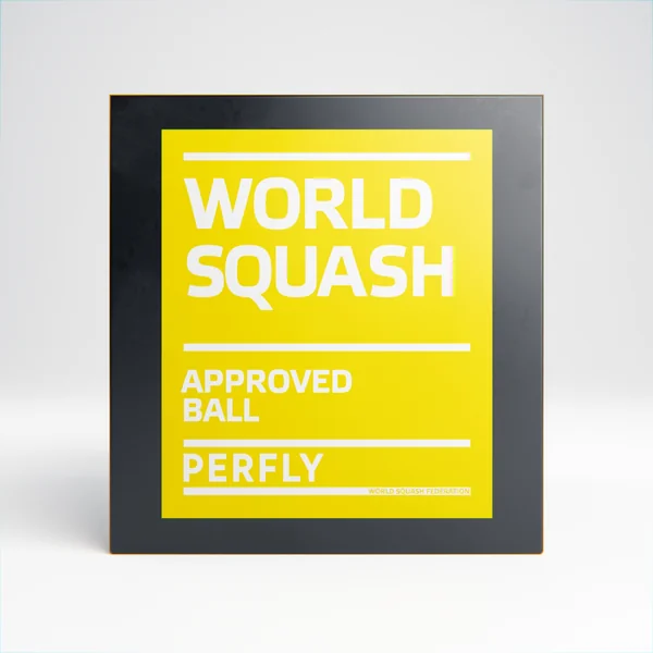 BALLES DE SQUASH SB 990 DOUBLE POINT JAUNE x1