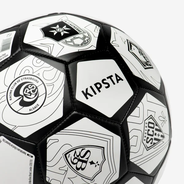 Ballon de football fans ball ligue 1 Mc Donalds multilogos clubs 2026-2026
