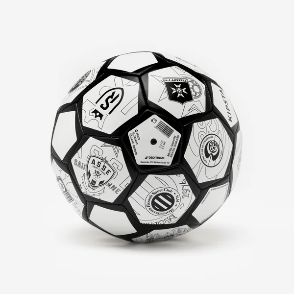 Ballon de football fans ball ligue 1 Mc Donalds multilogos clubs 2026-2026