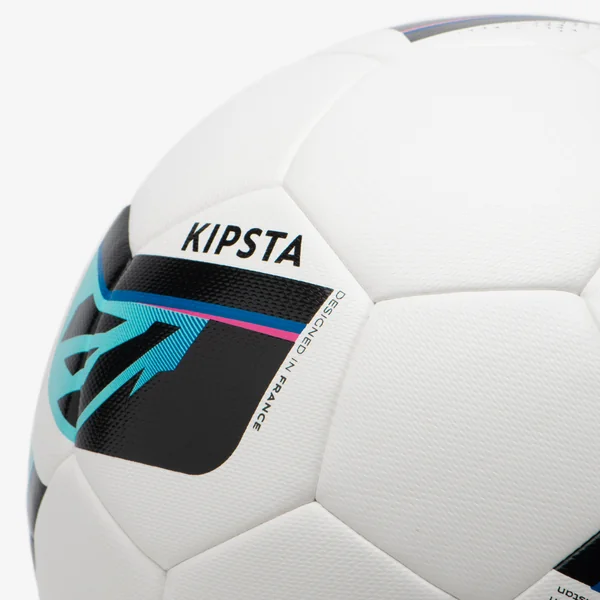 BALLON DE FOOTBALL HYBRIDE CLUB BALL LIGHT TAILLE 5 BLANC
