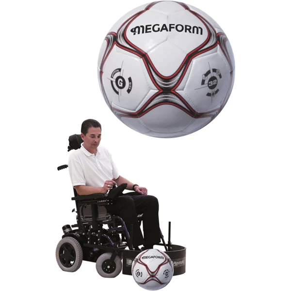 Ballon de football Megaform - Fauteuil blanc