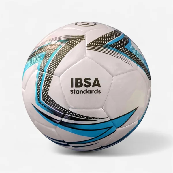 Ballon de football Sportifrance taille 3 - Ballon Sonore Torball blanc