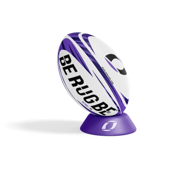 Ballon de rugby Berugbe taille 4 - Alpha Training violet