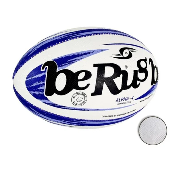 Ballon de rugby Berugbe taille 4 - Alpha Training violet