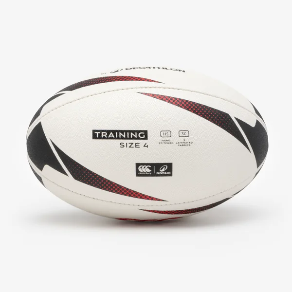Ballon de rugby d'entrainement taille 4, Decathlon | Canterbury noir