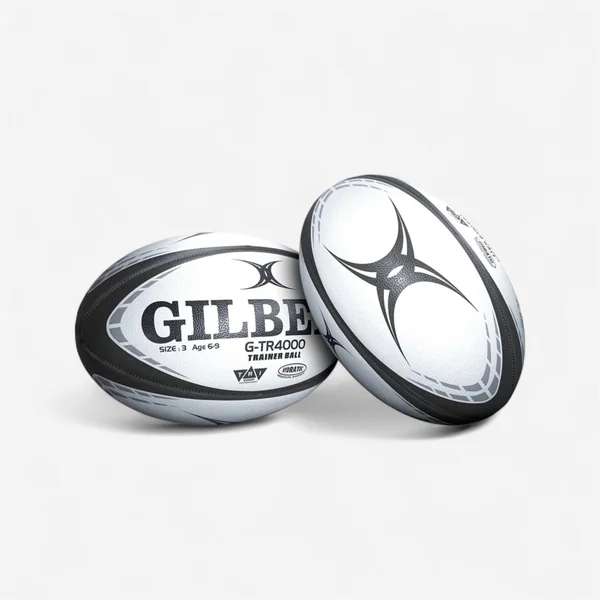 Ballon de rugby Gilbert taille 3 - G-Tr4000 noir