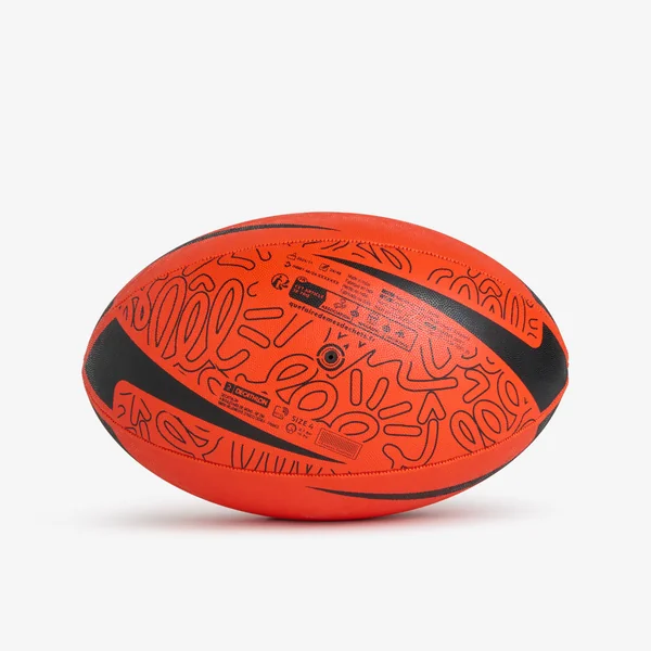 Ballon de rugby taille 4 - Ballon de rugby initiation Light orange S4