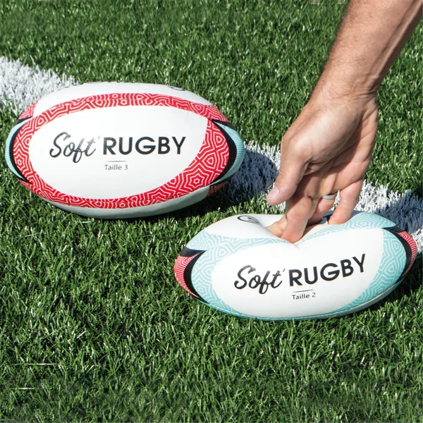 Ballon rugby éponge découverte Sportifrance