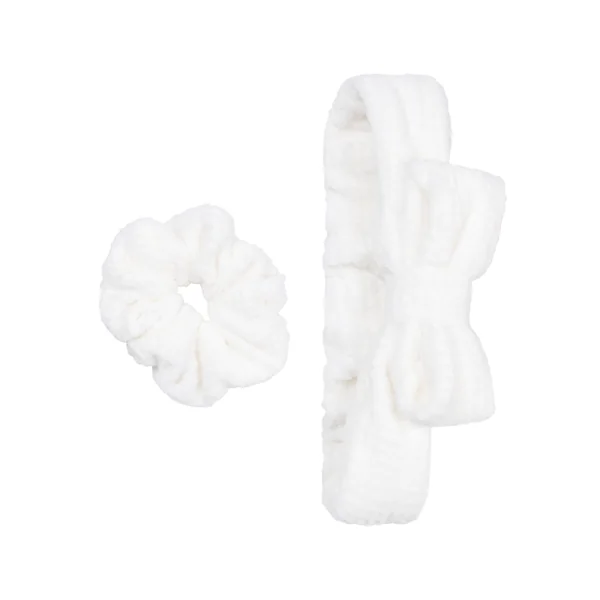 Bandeau et chouchou - Blanc