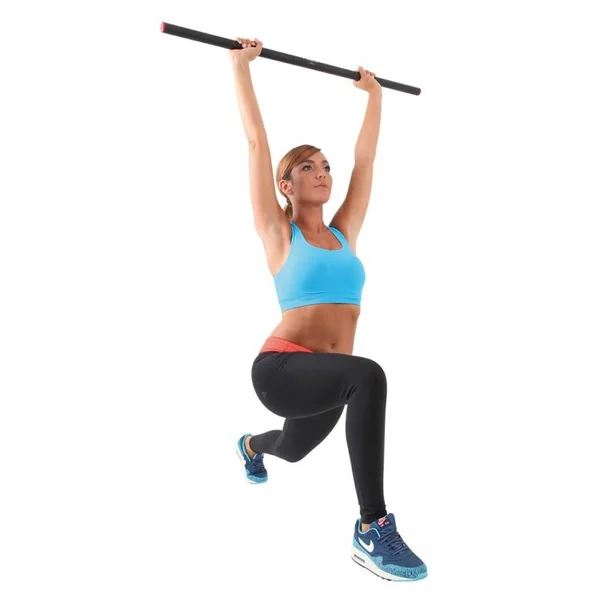 Barre acier lestée 100 Cm 1 Kg Sveltus