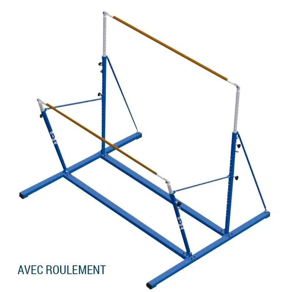 Barres asymétriques gymnastique Dimasport - Roulements
