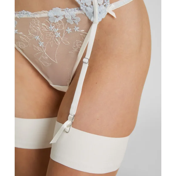 Bas 15 Deniers Clean Top - Blanc