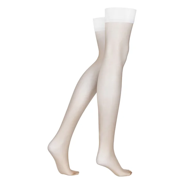 Bas 15 Deniers Clean Top - Blanc