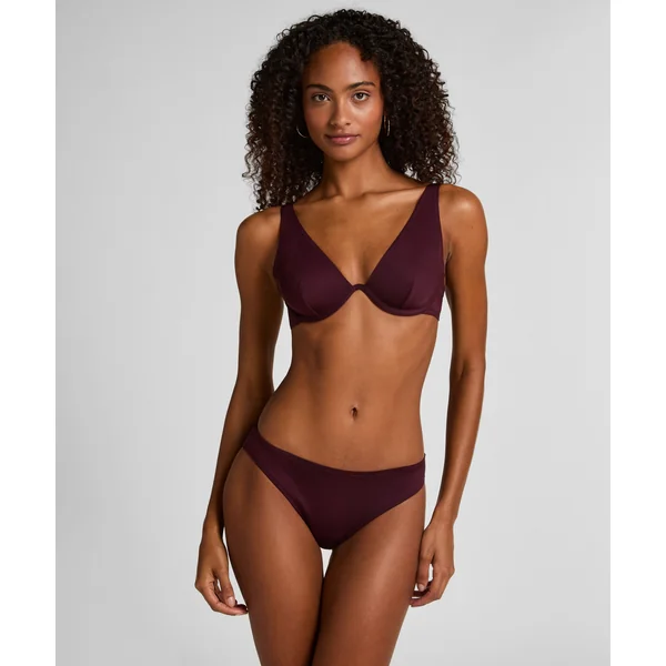 Bas de bikini en néoprène Rio - Violet