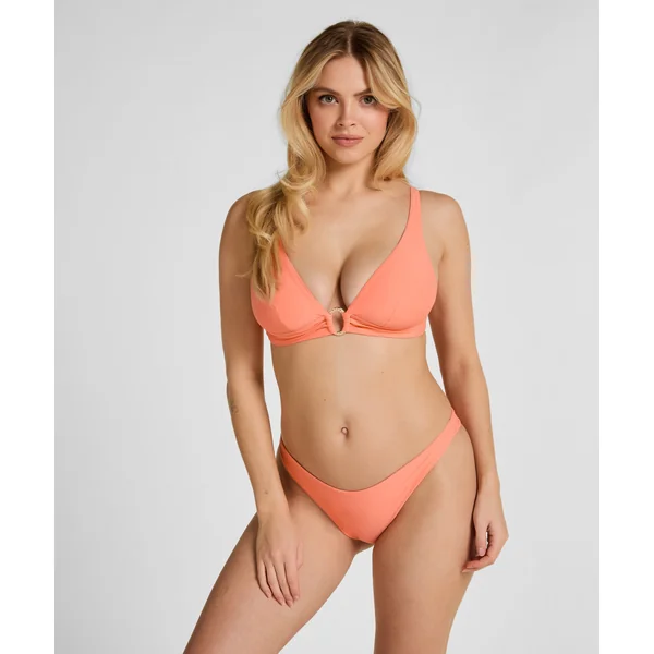 Bas de Bikini Highleg Luxe - Orange
