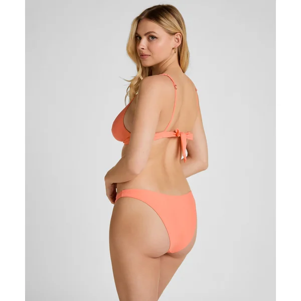 Bas de Bikini Highleg Luxe - Orange