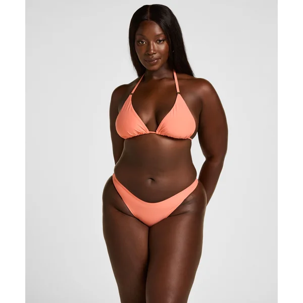 Bas de Bikini Highleg Luxe - Orange