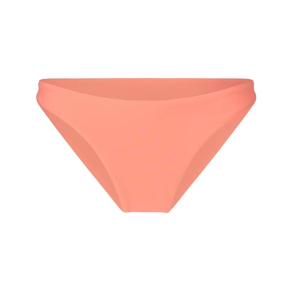 Bas de Bikini Highleg Luxe - Orange