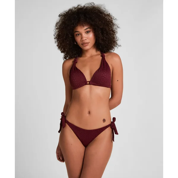 Bas de Bikini Taille Haute Gainant Aruba - Violet