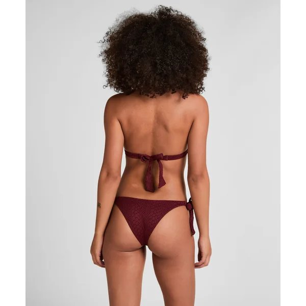 Bas de Bikini Taille Haute Gainant Aruba - Violet