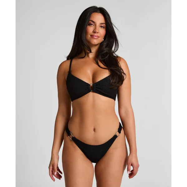 Bas de bikini échancré Cairo - Noir