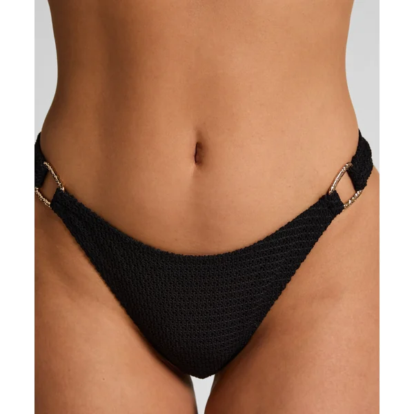 Bas de bikini échancré Cairo - Noir