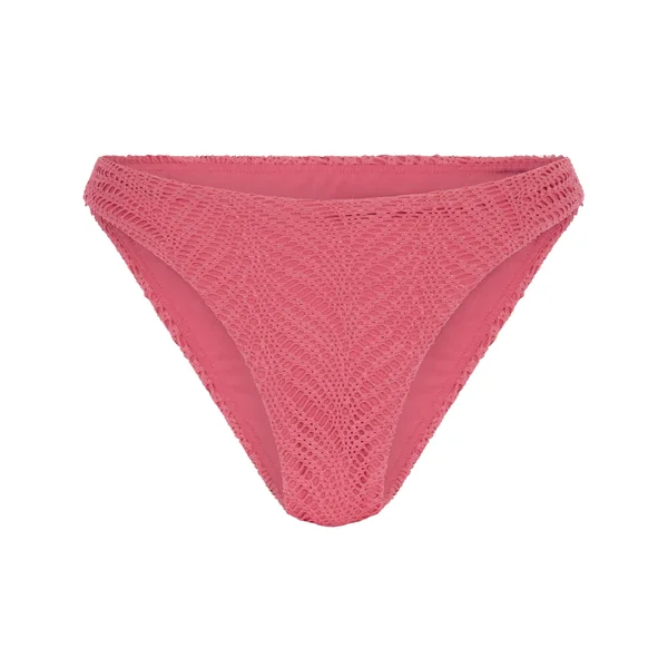 Bas de bikini échancré Lanai - Rose
