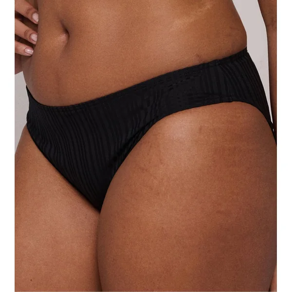 Bas de maillot de bain brésilien Kiruna Noir
