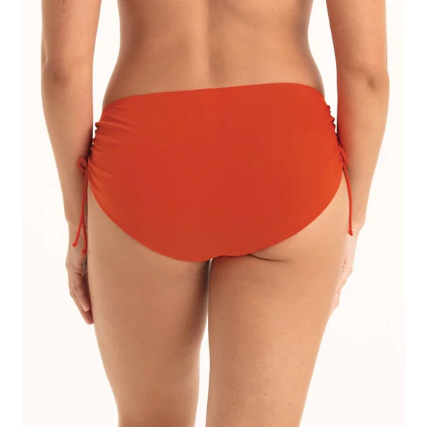Bas de maillot de bain coulissant IVE Rouge Sunset