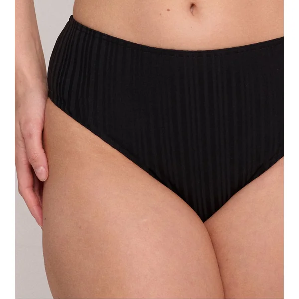 Bas de maillot de bain taille haute Kiruna Noir