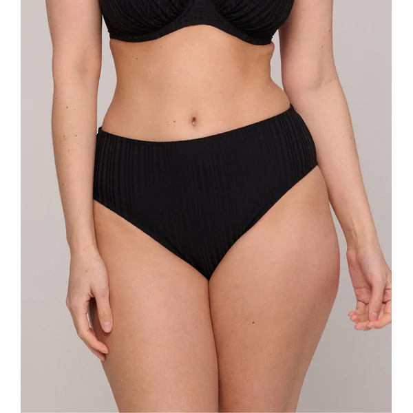 Bas de maillot de bain taille haute Kiruna Noir