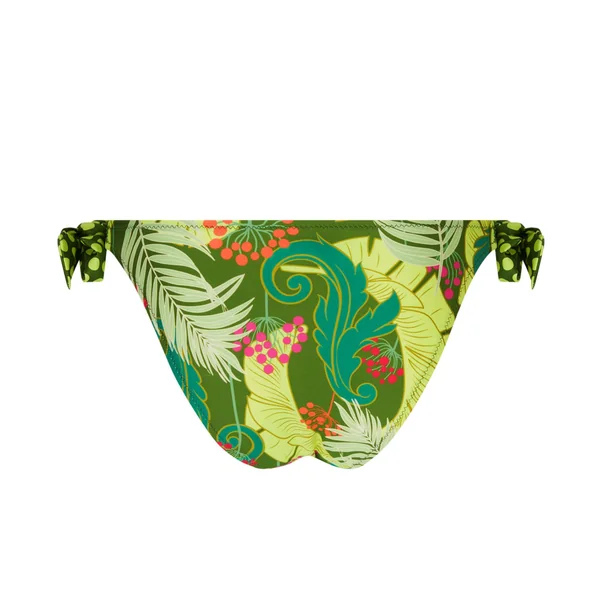 Bas de maillot de bain à nouer La Venus Nature Vert Tropic