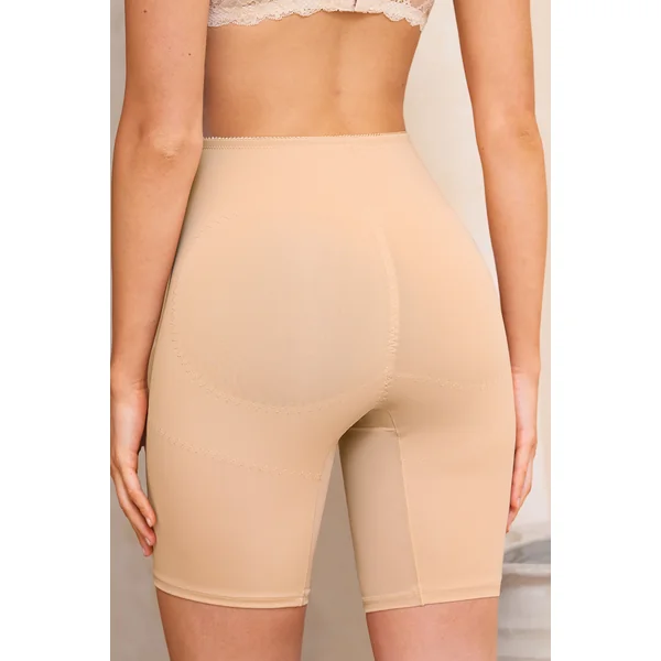 Bas gainant nude maintien léger taille haute