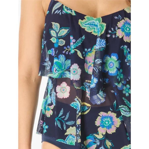 Beach House - Haut de Tankini Mesh à étages Admiral 14 Portia