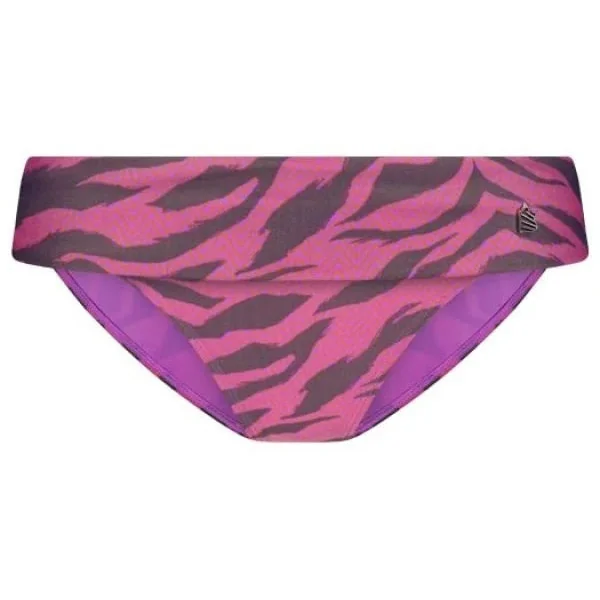 Beach Life - Culotte de bikini haute Zigzag Zebra Large