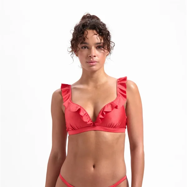 Beach Life - Haut de bikini avec cerceau 32 (70) D Red Shine