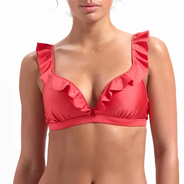 Beach Life - Haut de bikini avec cerceau 32 (70) D Red Shine